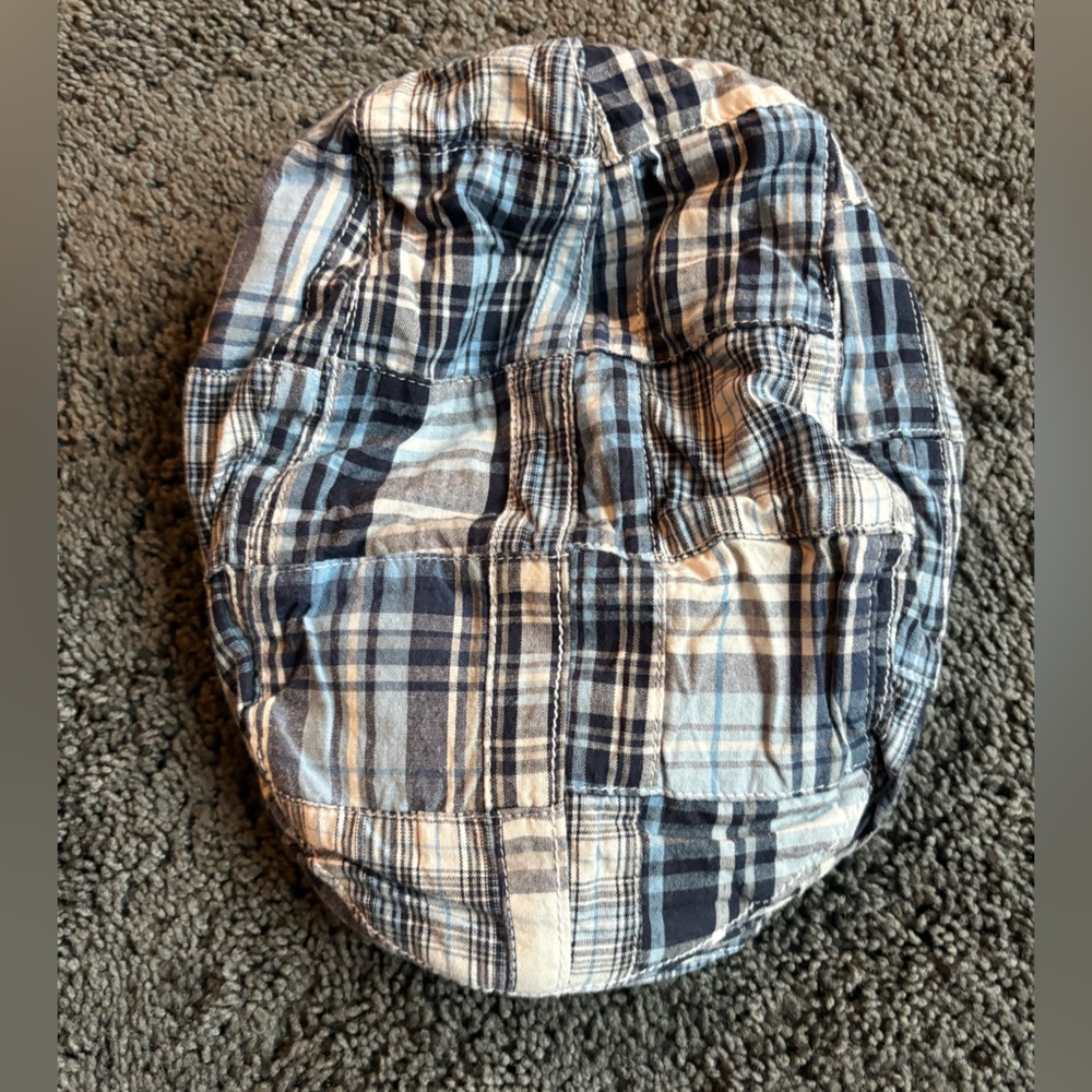🐸BabyGap Blue Plaid Scally Hat🐸
